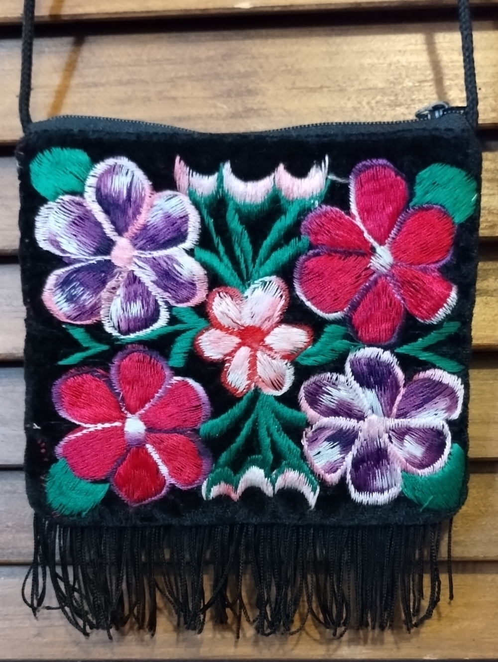 Embroidered Mini Bag